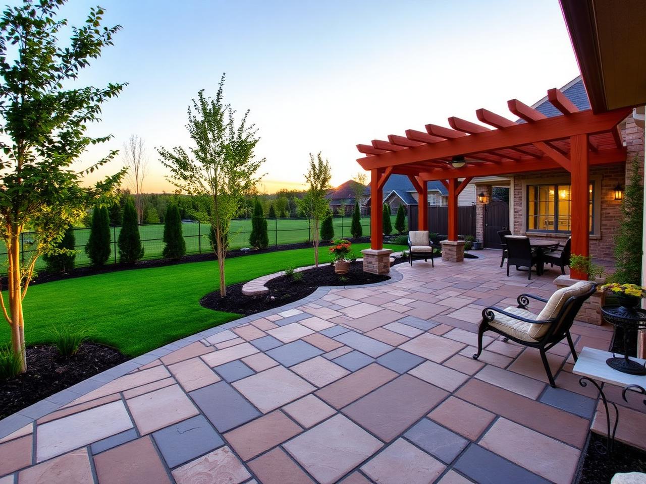 Backyard Overhaul — Patio, pergola, irrigation system, sod install